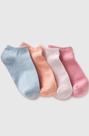 Set of four short socks