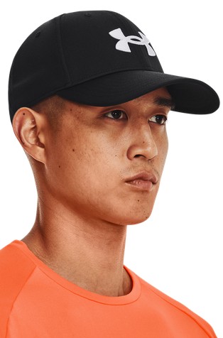 UNDER ARMOUR Blitzing Logo Cap Black / White 3