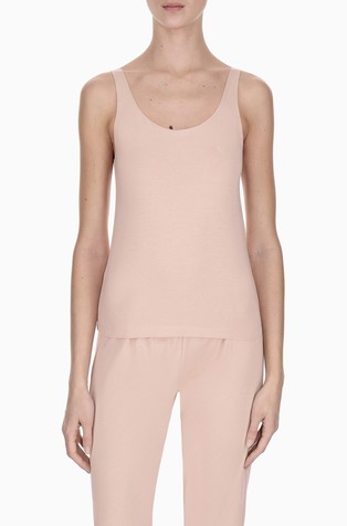 Stretch cotton tank