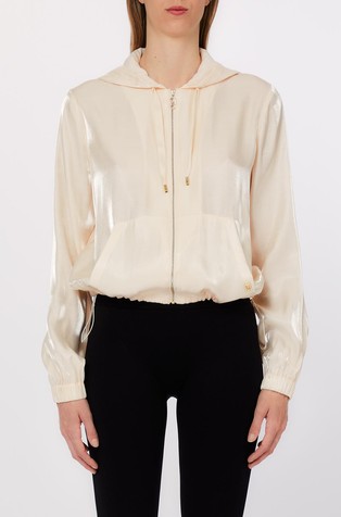 Svetleča jakna s kapuco