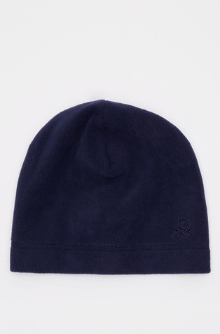 Solid color fleece hat