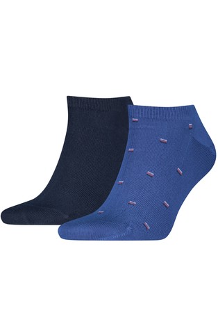 2 Pack Short Socks in Cotton-blend