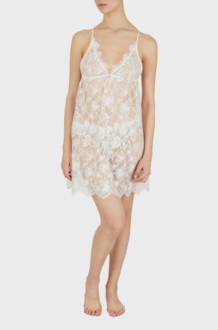 Recycled lace babydoll