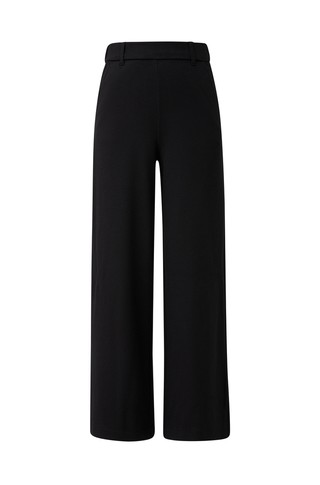 Interlock wide leg trousers