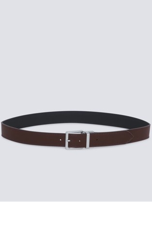 Obojestranski pas iz umetnega usnja