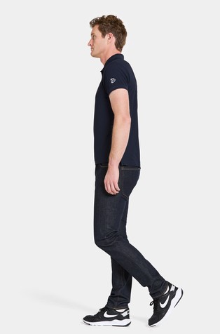DIDRIKSONS Jack Short-sleeved Polo Dark Night Blue 2