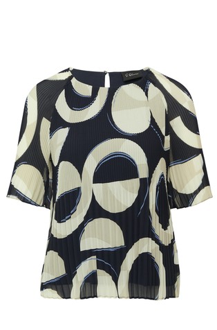 Plissé blouse