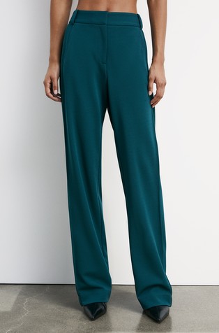 Široke hlače s prešitimi robovi