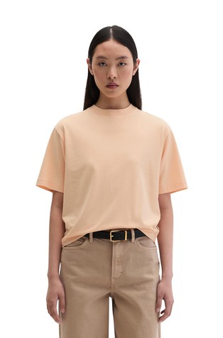 Relaxed fit majica s kratkimi rokavi iz tencel™ modalne mešanice