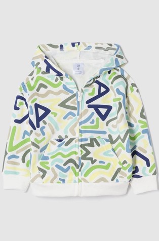 Gap logo jopa s kapuco za malčke
