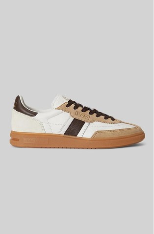 Bedford colour block leather sneaker