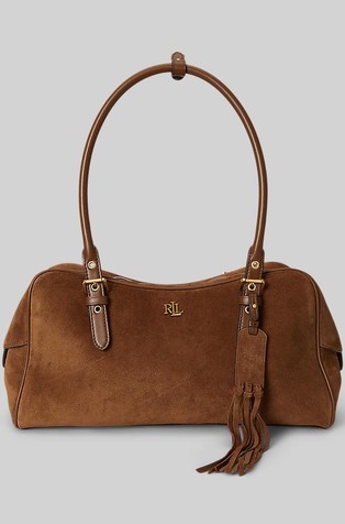 Marcy Suede Large Satchel