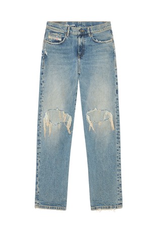 DIESEL Boyfriend jeans hlače - 2016 D-AIR 007M8 Modra - Medium Blue 5