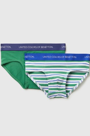 Paket 2 spodnjic iz elastičnega bombaža