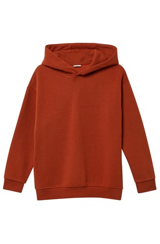 Cozy oversized hoodie with large wording print on the back