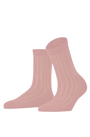 Eyelet nogavice z luknjičastim vzorcem