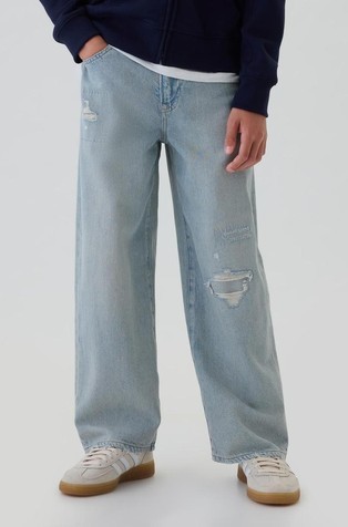 GAP Kids Baggy Jeans Light Wash 2
