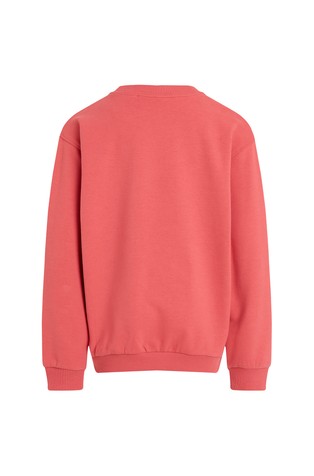 CALVIN KLEIN Logo Sweatshirt Pink 5