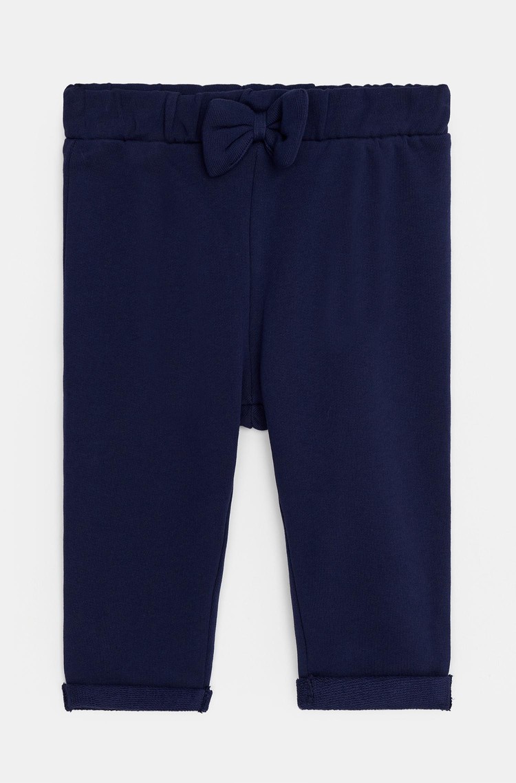 BENETTON Sweatpants with bow Blue 