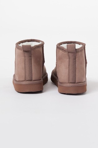 ETAM Chesnut visoki copati iz umetnega usnja Rjava - Brown 3
