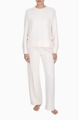 Tracksuit-set with sweater and pants