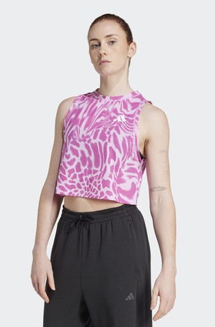 Train Essentials Allover Print Workout Tank Top