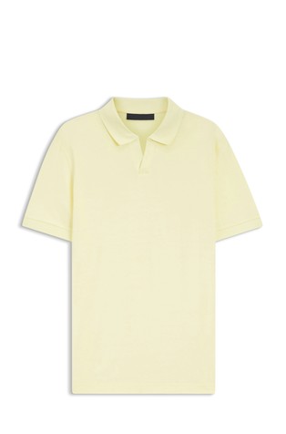 Beckham x Boss polo shirt in cotton and silk