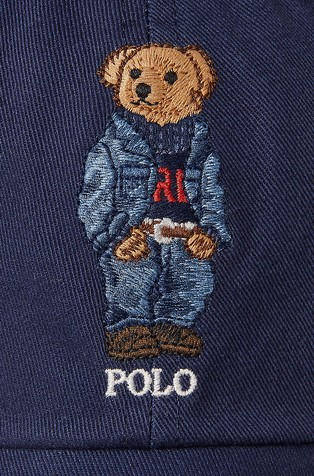 RALPH LAUREN Polo Bear Twill Ball Cap Newport Navy 3