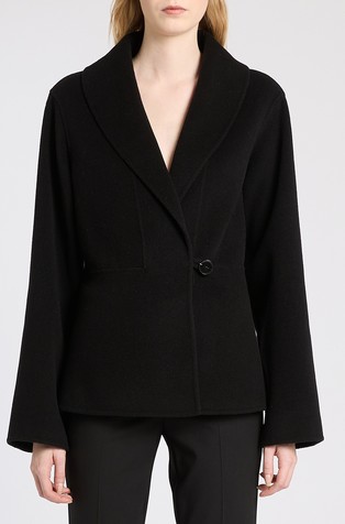Wool blend jacket