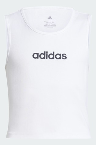 ADIDAS Essentials Linear Logo Tank Top Kids White / Black 6