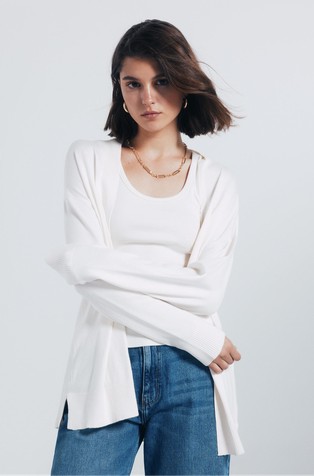 Daljša pletena jopa