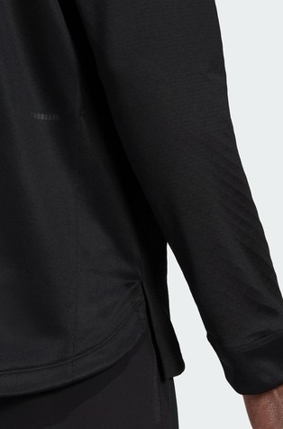ADIDAS Workout Warm jopa s kapuco Črna - Black 4