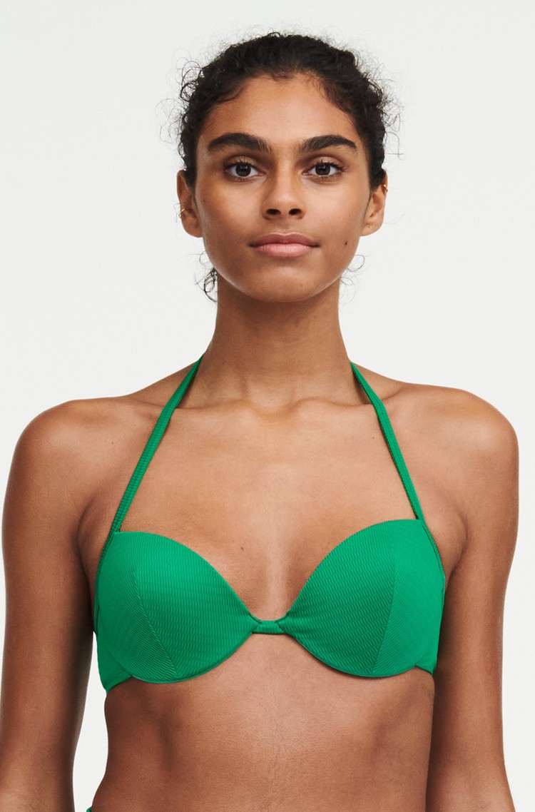 PASSIONATA Lila zgornji del kopalk z oporo Zelena - Green 