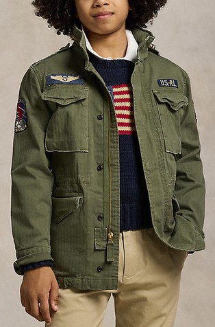 RALPH LAUREN The Iconic Field Jacket Olive Mountain 4