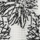 Snow/Black Embroidery