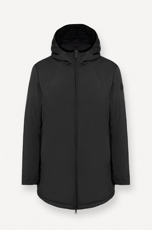 Daljša vodoobojna bunda s kapuco