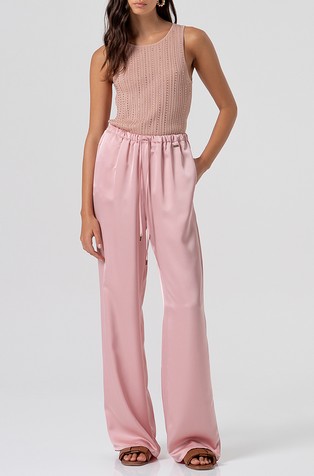 Palazzo fit satenaste hlače