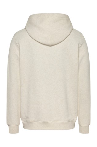 TOMMY HILFIGER Logo pulover s kapuco Bež - Light Beige 7