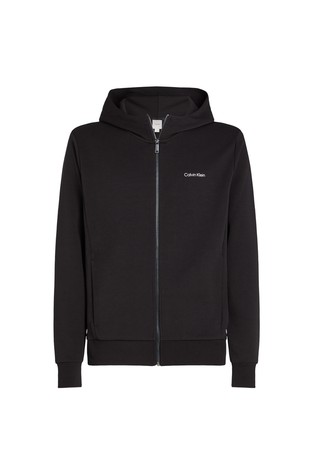 CALVIN KLEIN Jopa s kapuco in mikro logotipom Črna - Black 5