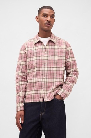 Moška flanelasta srajca iz organskega bombaža