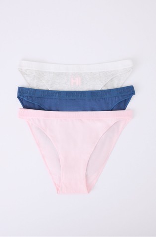 HI&BYE paket 3 klasičnih spodnjih hlačk