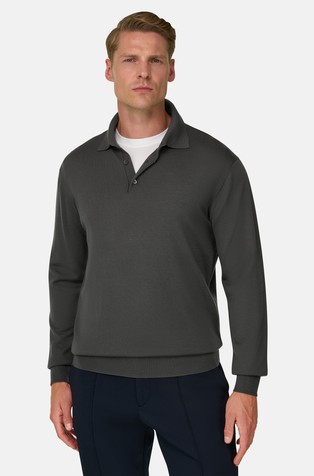 Knitted Polo Shirt in Merino