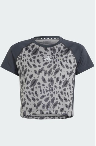 Essential Aeroready cropped majica z vzorcem