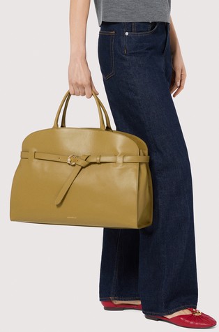 Sabine večja usnjena torba