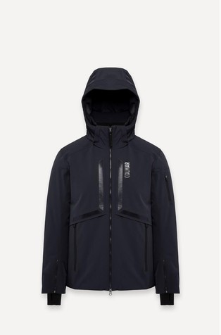 Vodoodbojna smučarska bunda s snemljivo kapuco