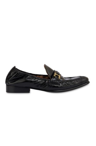 Uptown loafer čevlji iz lakastega usnja