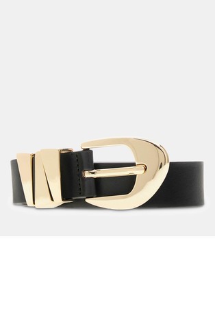 Leather belt