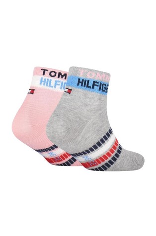 TOMMY HILFIGER Paket 2 parov logo nizkih nogavic Večbarvna - Multi 2
