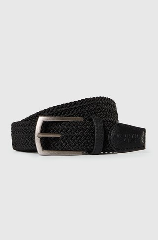 Stretch woven belt