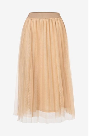 Midi mesh skirt
